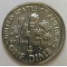 UNITED STATES OF AMERICA 1998 . ONE 1 DIME COIN . ERROR . MIS-STRIKE